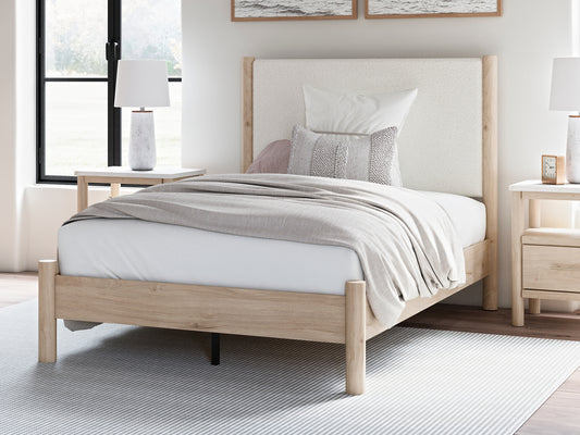 Ashley Express - Cadmori  Upholstered Panel Bed