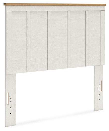 Linnocreek Full Panel Headboard with Dresser