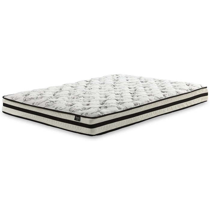 Ashley Express - 8 Inch Chime Innerspring Mattress with Foundation