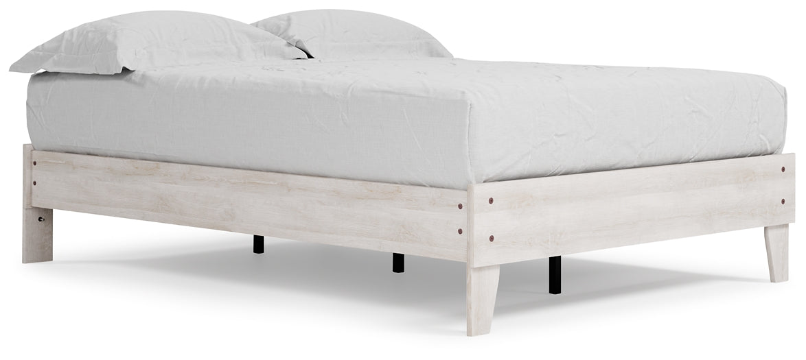 Ashley Express - Shawburn Full Platform Bed with Dresser