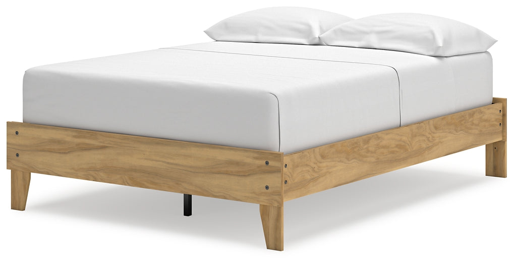 Ashley Express - Bermacy Full Platform Bed with Dresser, Chest and Nightstand