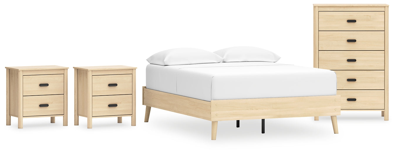 Ashley Express - Cabinella Full Platform Bed with Dresser, Chest and 2 Nightstands