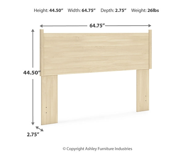 Ashley Express - Cabinella Queen Panel Headboard with 2 Nightstands