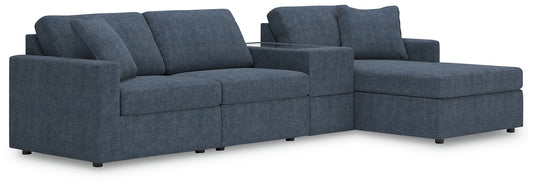 Modmax 4-Piece Sectional with Chaise and Storage Console