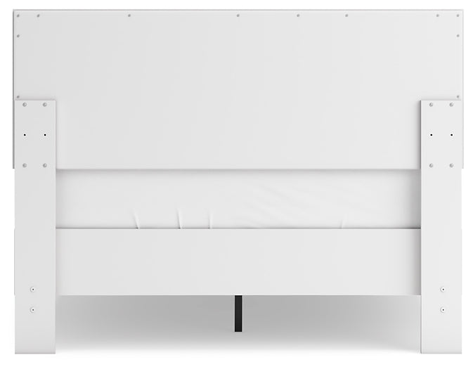 Ashley Express - Hallityn Full Panel Headboard with Dresser, Chest and 2 Nightstands