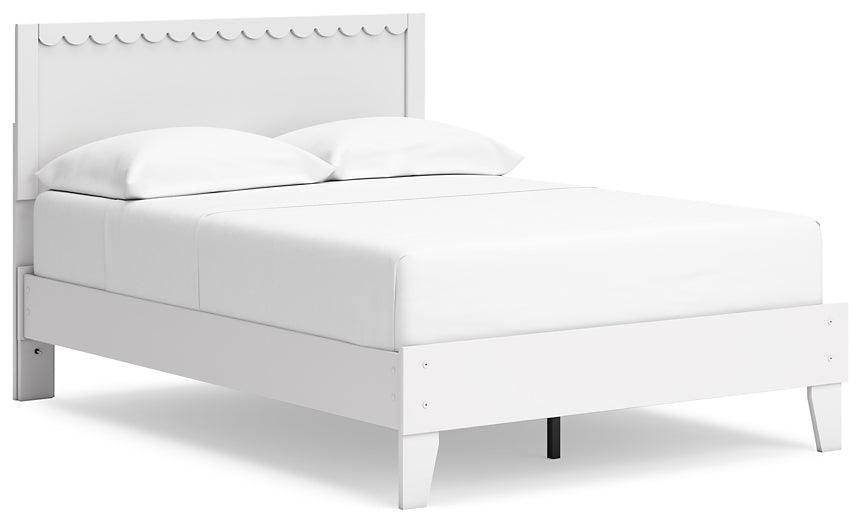 Ashley Express - Hallityn Full Panel Platform Bed with Dresser, Chest and Nightstand