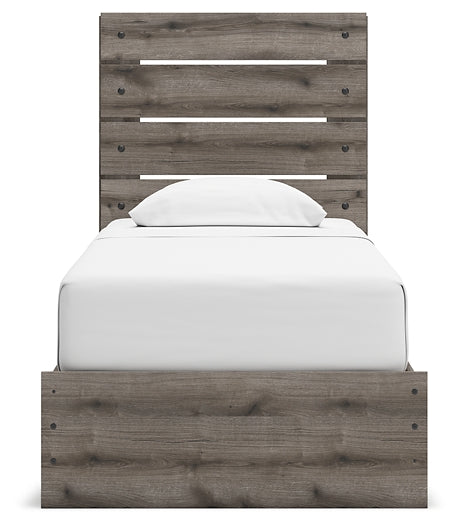 Graystorm Twin Panel Storage Bed