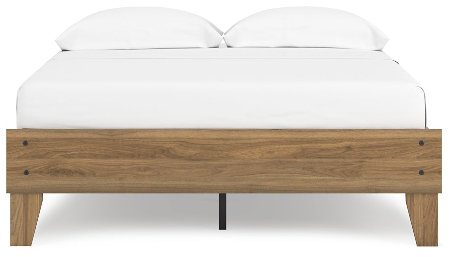 Ashley Express - Deanlow Full Platform Bed with 2 Nightstands