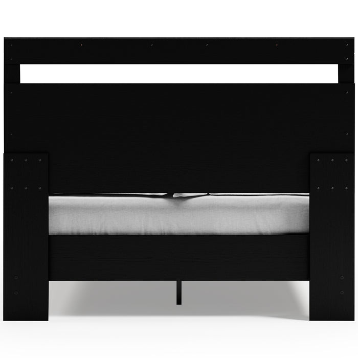 Ashley Express - Finch Queen Panel Headboard with Dresser and Chest