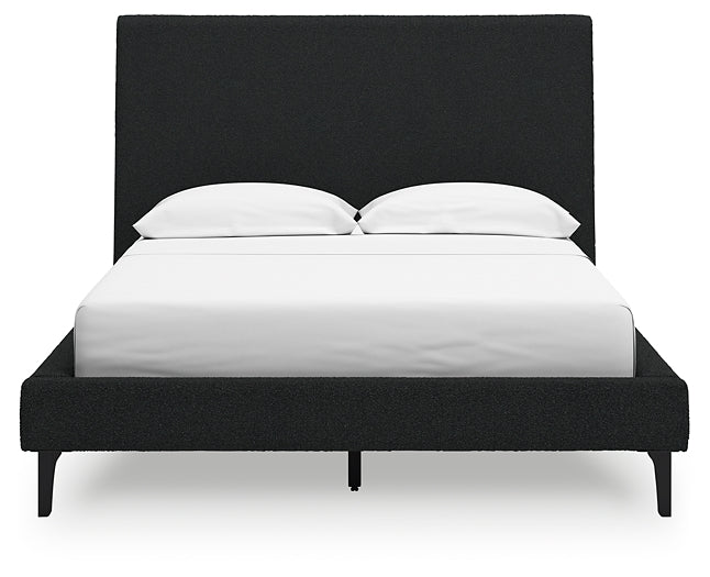 Cadmori Full Upholstered Bed with Dresser